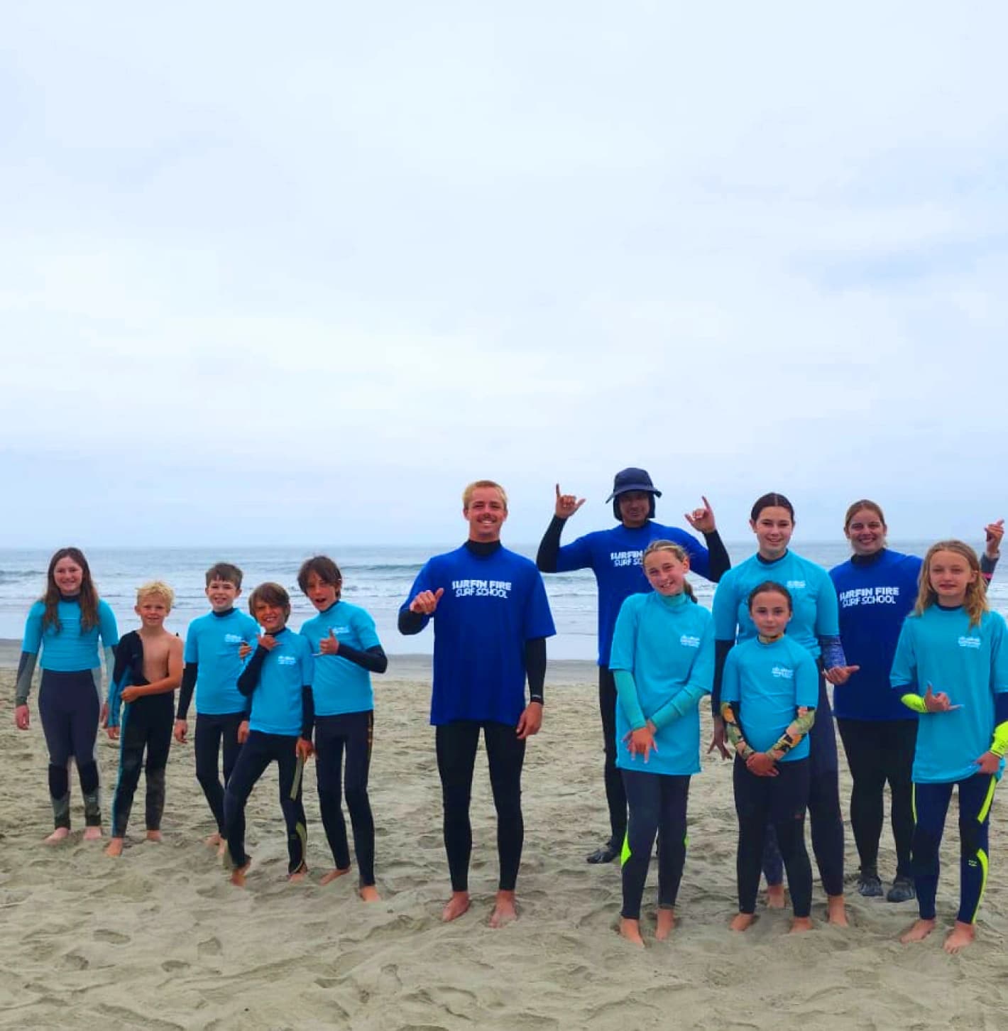 Surfin Fire Surf School textblock Surf Camp Curriculum Highlights