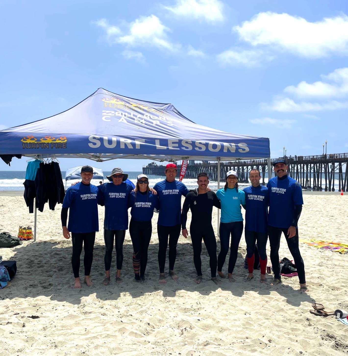 Surfin Fire Surf School textblock Why choose us?